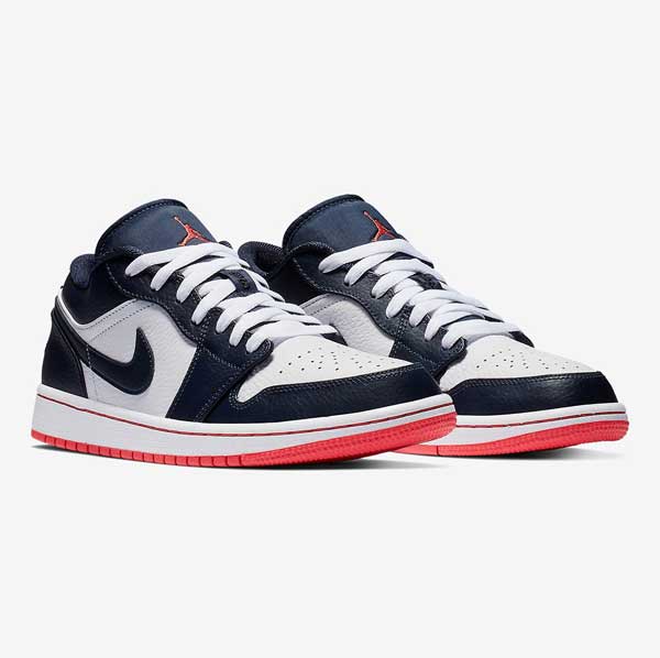 Air Jordan 1 Low Obsidian Ember Glow and White 553558-481 – Us.StorePC ...